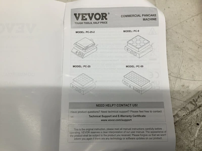 Used VEVOR PC-25 Restaurant Small Appliances Michigan US | Miedema Asset Management Group #1342072