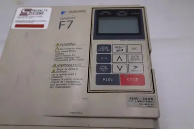 Yaskawa inverter CIMR-F7U4011 F7 AC Drive STOCK CC254