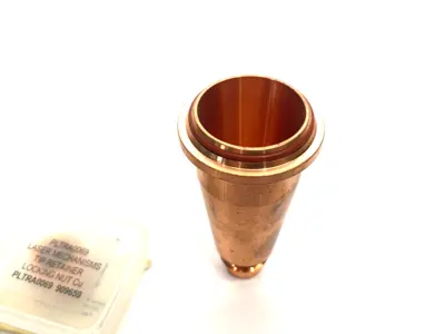 909658, PLTRE0055, 909659, PLTRA0069 | Laser Mechanisms PLTRE0055 Tip Retainer Extension & PLTRA0069 Locking Nut - New