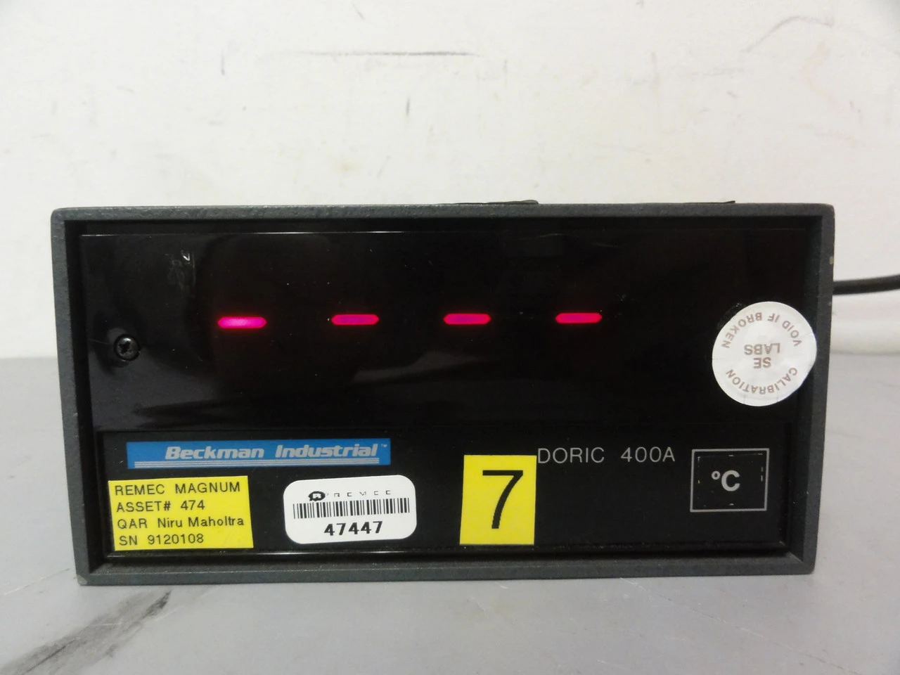 USED BECKMAN INDUSTRIAL DORIC 400A