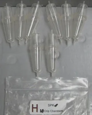 QTY. 8. SPK-4 DRIP CHAMBERS....