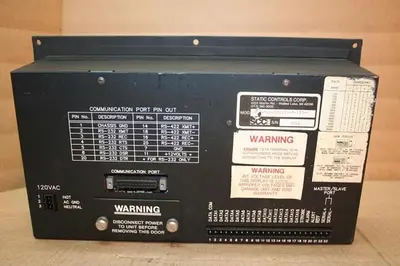 USED STATIC CONTROL SYSTEMS 900-M-4-18-120-P-120-F
