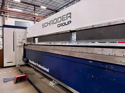 Used 2015 SCHRODER POWERBEND PROFESSIONAL 4000 Panel Benders | Machine Factory Outlet #1267079