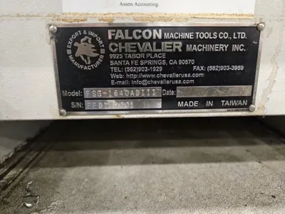 2015 CHEVALIER FSG-1640ADIII Grinders, CNC Reciprocating Surface Grinder | Machinery Central (9)