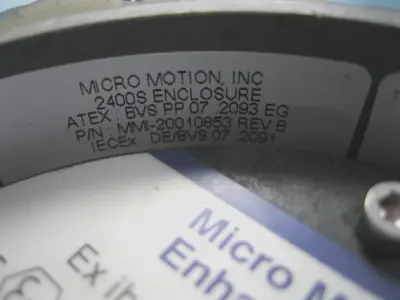 USED Micro Motion 800