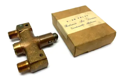 V-29 | Redmer Air Devices  Flow Control Pushbutton Valve - New Other