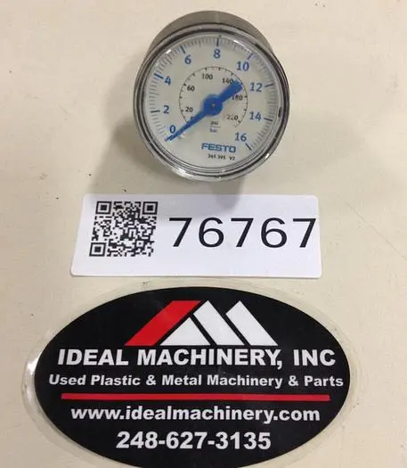 Used FESTO 345 395 V2 Universal Pressure Meters Michigan US | Ideal Machinery #761884