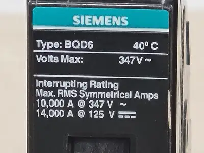 New | in-Stock SIEMENS BQD6130 Switchgears British Columbia CA | Lenmark #835395