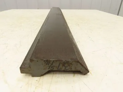 Press Brake Gooseneck Punch Die 37-3/8" Long 90° V 3/8" Finger 3-3/4" H