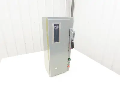 Allen Bradley 512-BACD-24 Combination Motor Starter Enclosure 509-B0D 10 Hp 120v