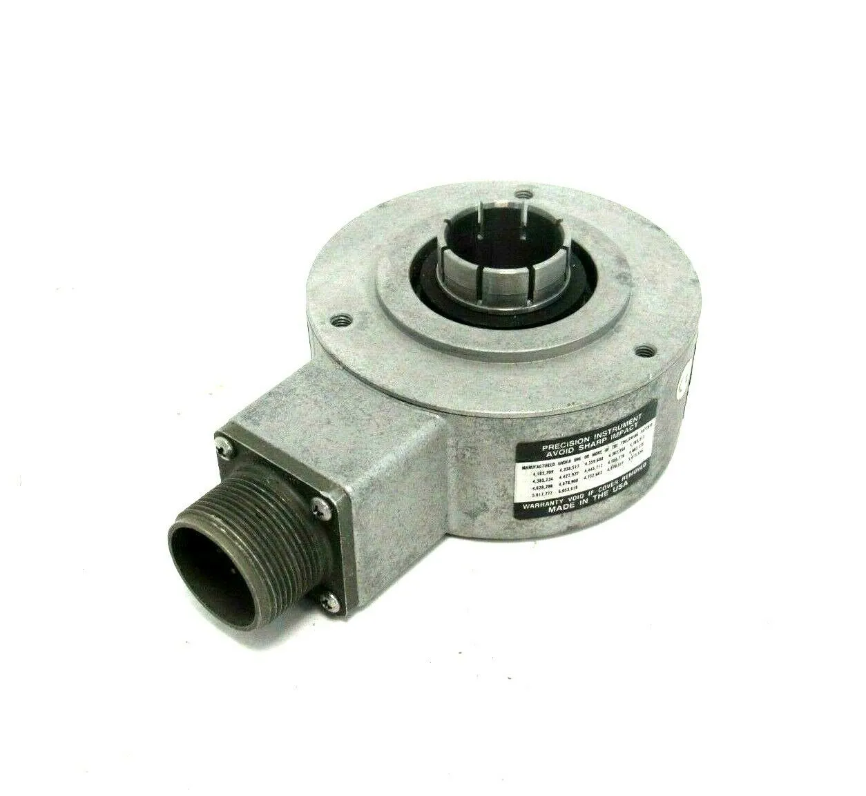 USED BEI 924-01070-116 ENCODER HS35F-100-R2-SS-2500-ABZC-4469-SM18-S 92401070116