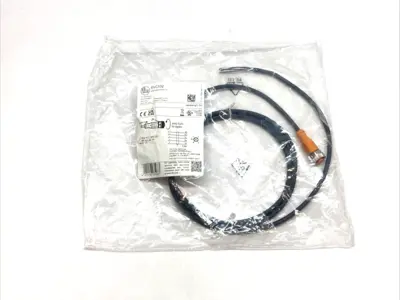 New | in-Stock IFM Shielded Cable 5-Pin Female 2m 30VAC 36VDC 4A/3A Cable & Wire Michigan US | Maverick Industrial Sales #1391060