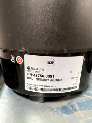 USED Bunn 42750.0051