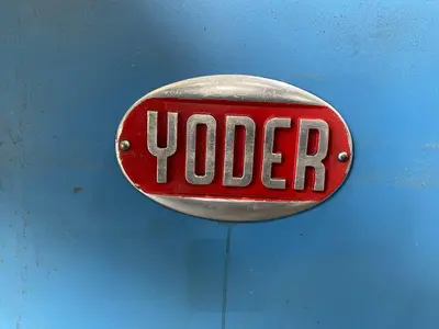 10 STAND X 1.5" YODER ROLLFORMER BASE WITH DRIVE MOTOR: STOCK #17003