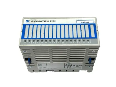 USED SIGMATEK DIAS DIGITAL INPUT MODULE DNC 305 CRACKED PLASTIC