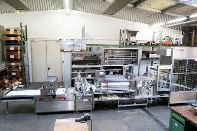 KONIG Konig Combi Line KCL 14 Roll Line w/ Proofer, Stamper, Moulder, Seeder and Panner | Harvest Equipment and Fabrication Inc (9)