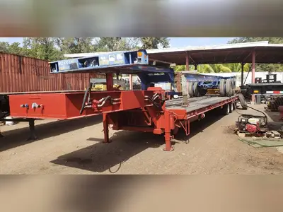Used CROSLEY REAR LOADING LOWBOY TRAILER Lowboy Trailers Florida US | USA Transequipment #1542564