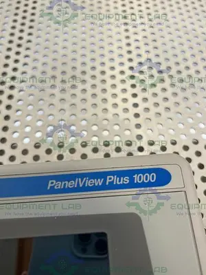 USED ALLEN BRADLEY 2711P-RDT10C PANELVIEW PLUS 1000 W/ ALLEN BRADLEY 2711P-RP1 MODULE