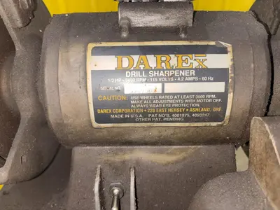 1/3 HP DAREX DOUBLE END PRECISION DRILL SHARPENER POINTER GRINDER 110V: YOBRO #23851