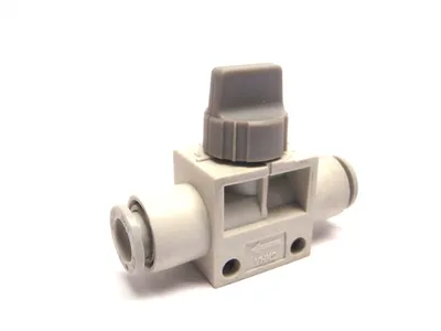 VHK2 10F | SMC -10F Pneumatic Air Finger Valve Gray 10mm VHK2 - Used