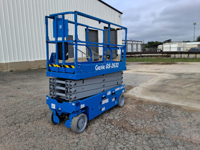 New | in-Stock 2026 Genie GS-2632E Scissor Lifters Texas US | Stack Equipment #1208739