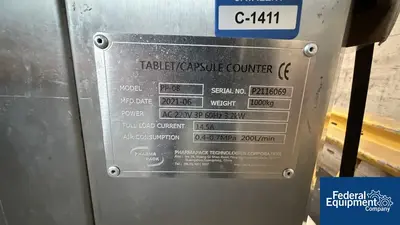 USED Pharmapack Pharmapack Technologies Dual Head Electronic Counter, Model PP-08