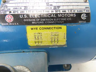 Used US ELECTRICAL _UNKNOWN_ Motors (misc) Indiana US | Arrow Industrial #1408409