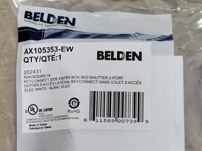 NEW BELDEN AX105353-EW