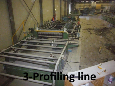 USED VAN OTTERLOO PROFILING LINE 1350 MM