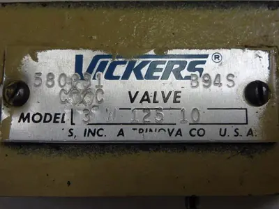 USED VICKERS CVGC 3 W 125 10