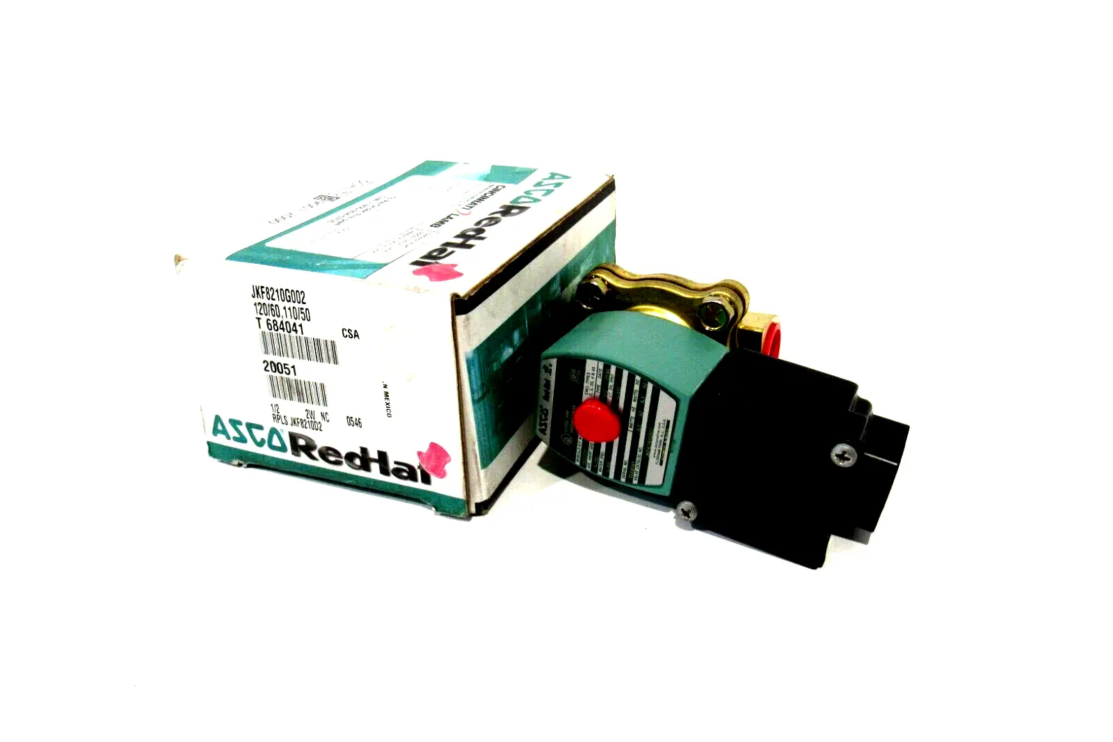 NEW ASCO JKF8210G002 SOLENOID VALVE 120/60 110/50