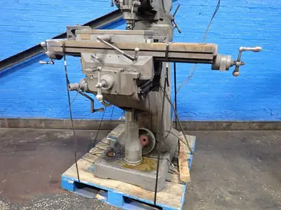 Enco 42" X 9" Vertical Mill