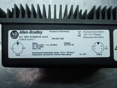 Used ALLENBRADLEY 1607XT200D1B Power Supplies | HGR 24 #738765