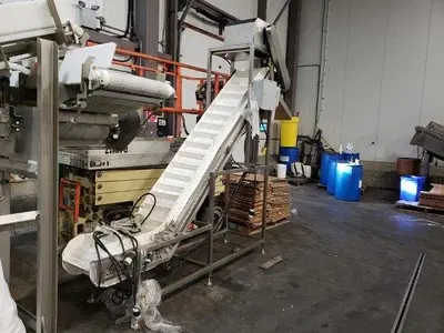 9' High Z-Style Incline Conveyor