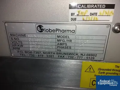 USED GlobePharma 4 Quart GlobePharma MaxiBlend MB-IVV Twin Shell Blender