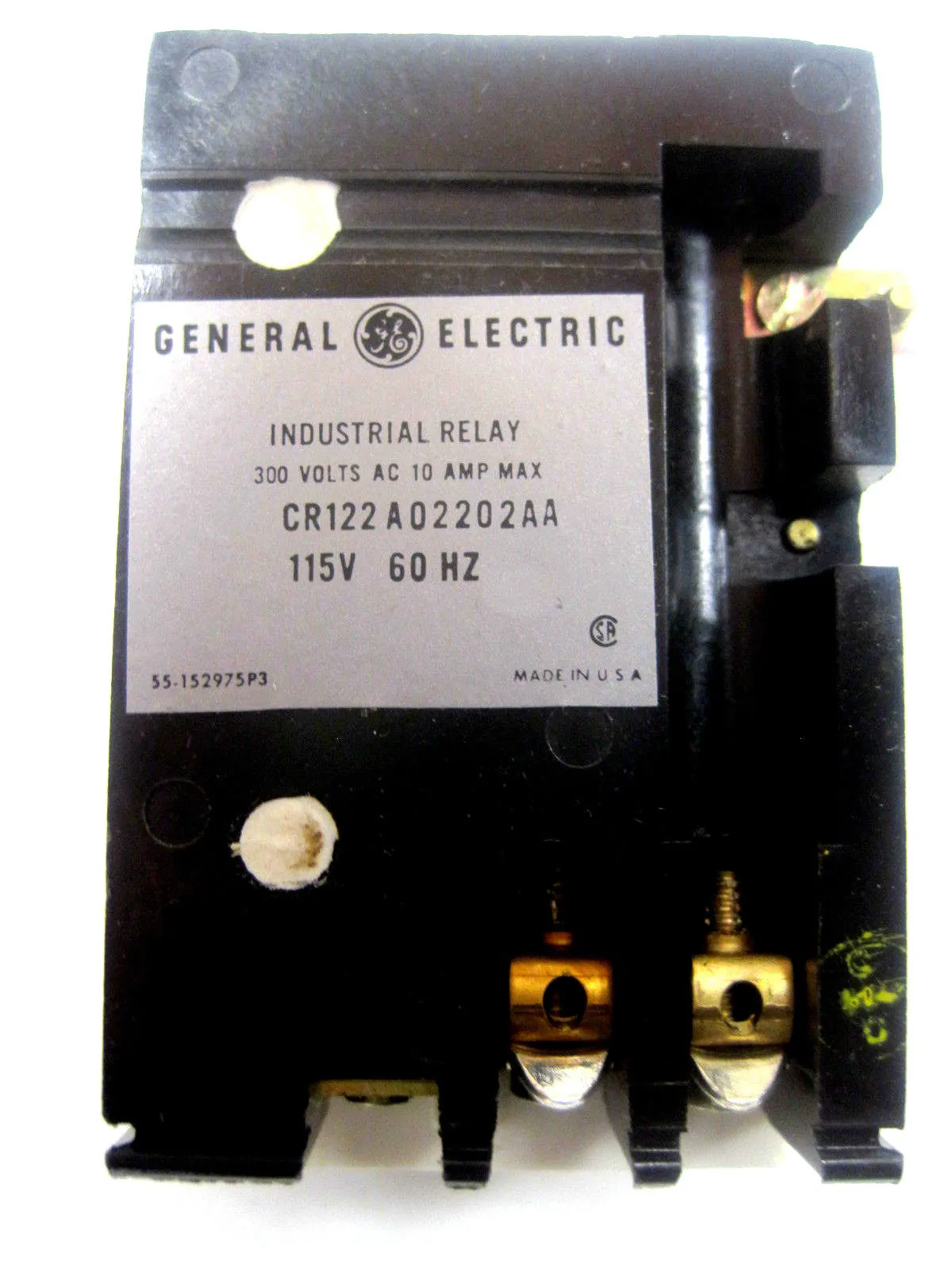 NEW GENERAL ELECTRIC CR122A02202AA RELAY