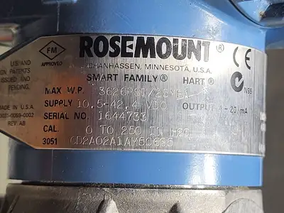USED ROSEMOUNT 3051CD2A02A1AM5C6S5