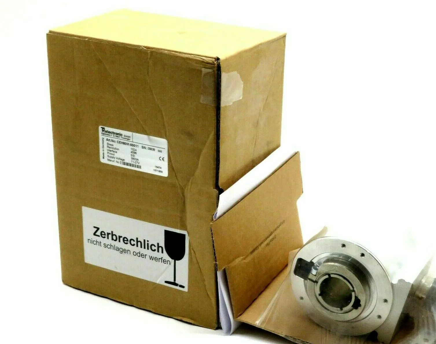 NEW T&R ELECTRONIC CEH80M-00011 ROTARY ENCODER CEH80M00011