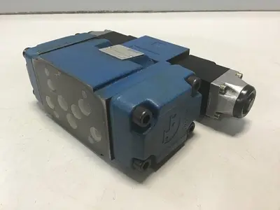 USED REXROTH 4WE6J53/AG24NZ4 MANIFOLD