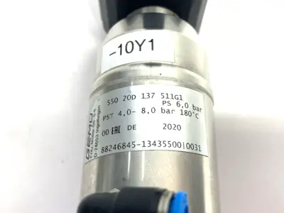 USED GEMÜ ANGLE SEAT GLOBE VALVE