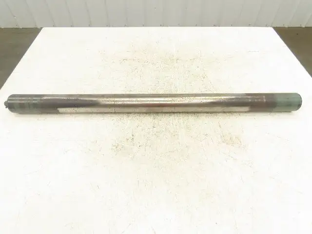 Hytrol 2.5"x 38"BF Steel Gravity Conveyor Roller 11/16" Hex Axle