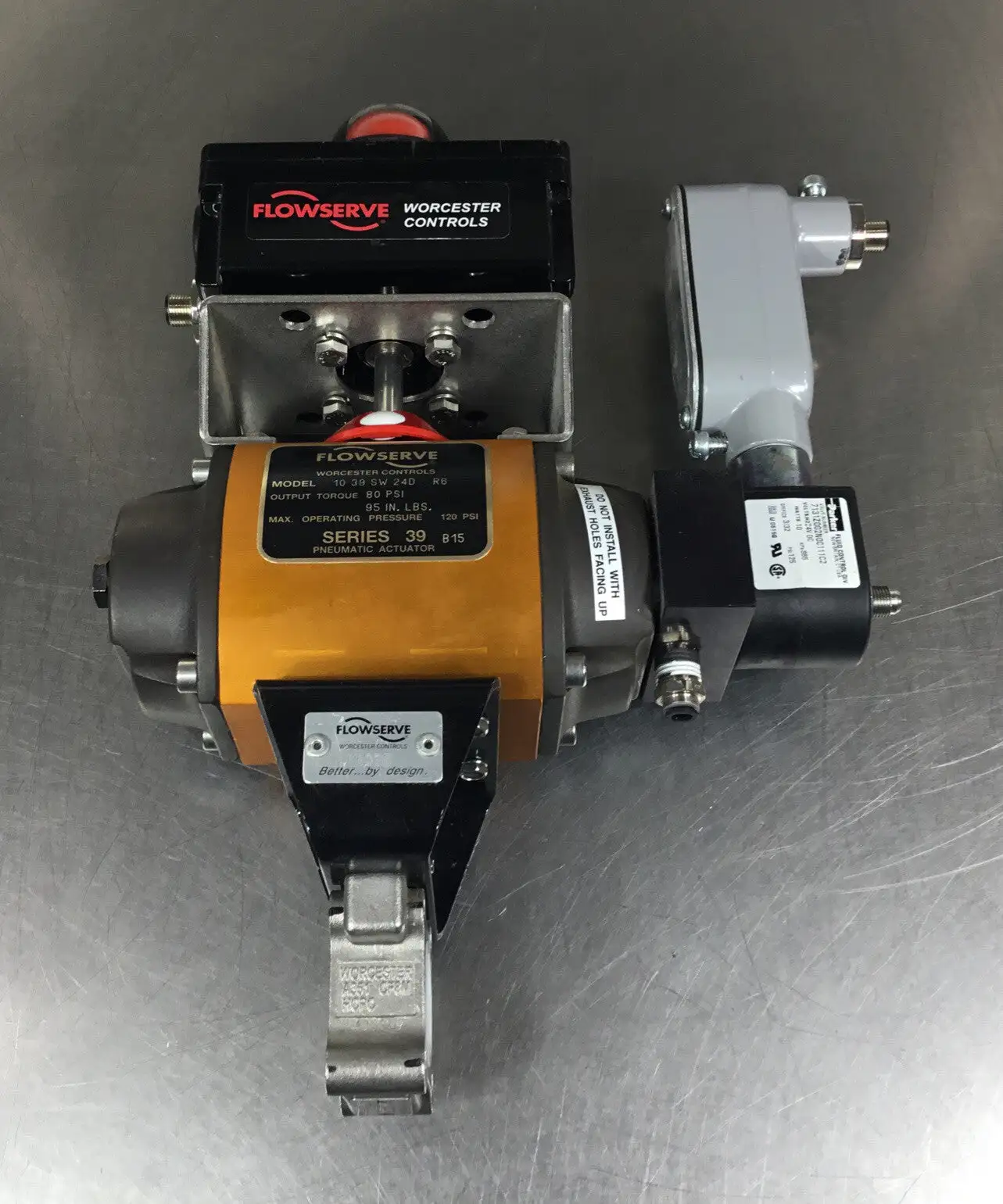 USED Flowserve Worcester Controls 10 39 SW 24D R6