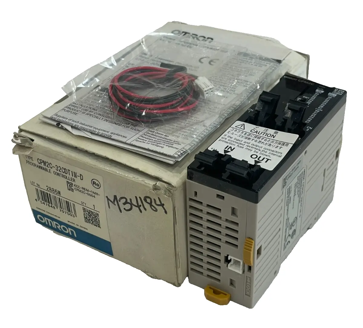 NEW OMRON CPM2C-32CDT1M-D PROGRAMMABLE CONTROLLER CPM2C32CDT1MD