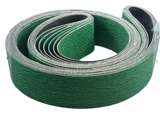 CGW 4" x 118" Sanding Belts 36 Grit Zirconia 10 Pack