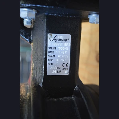 10in Victualic Butterfly Valve