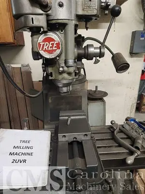 USED TREE 2UVR VERTICAL MILLING MACHINE