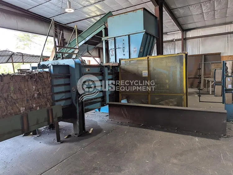 Used IPS 30HP AUTO TIE HORIZONTAL Balers GE | US Recycling Equipment #474616