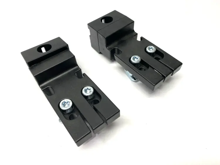 Used REXROTH SWITCH BRACKET SH 2/S W/ 3842557590 MISSING SCREW LOT OF 2 Nuts & Screws | Maverick Industrial Sales #1102052