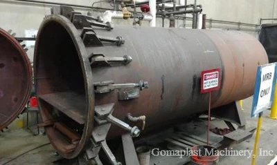 48″ Ø x 125″ L Canal Boiler Works Autoclave, Item # 1740