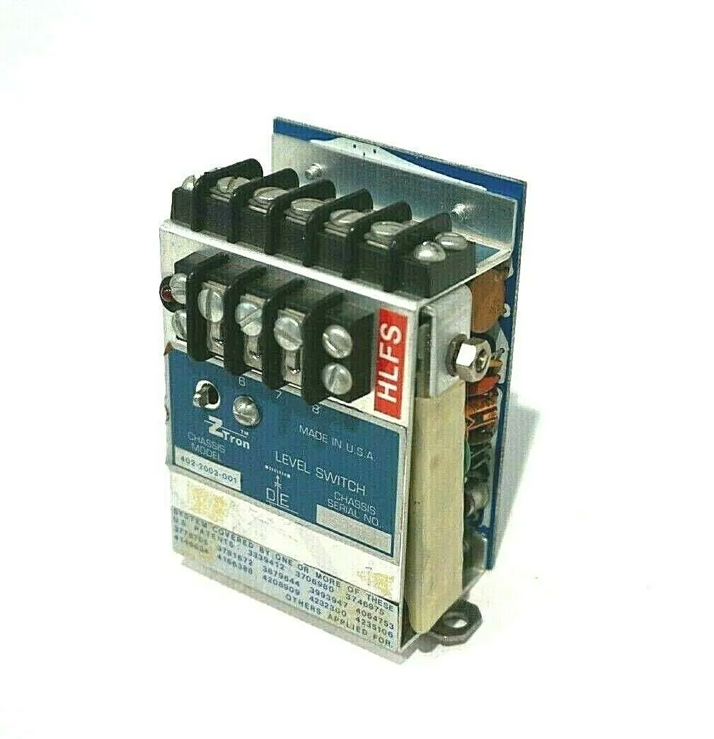 USED ZTRON 402-2002-001 LEVEL SWITCH 4022002001